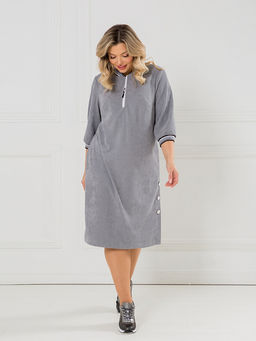 NOVITA Платье 1446 серый