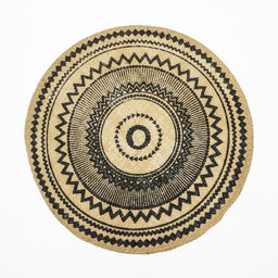 Цена за 12 шт. Салфетка сервировочная на стол Африка, 3838 см, цвет чёрный - Simaland фото 7