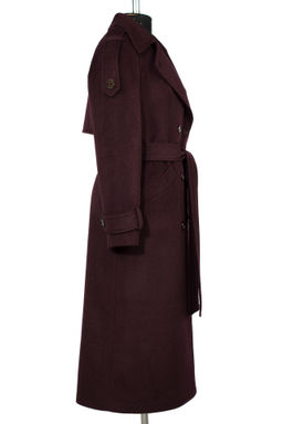 01-11365 Пальто женское демисезонное (пояс)