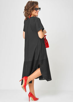 Платье EVA GRANT 7293 черный