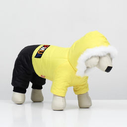 Комбинезон Пушок, размер L (ДС 35 см, ОГ 47, ОШ 36 см), жёлтый - Simaland фото 3