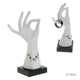 Подставка для колец Рука 14 см / C0367 /уп 72/