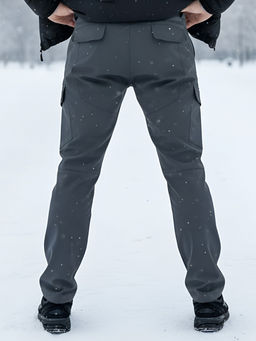 Брюки спортивные софтшелл MTFORCE мужские темно-серого цвета 2403TC  фото 6