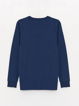 Bisiklet Yaka Harry Potter Bask?l? Uzun Kollu Erkek ?ocuk Pijama Tak?m? - Waikiki фото 3