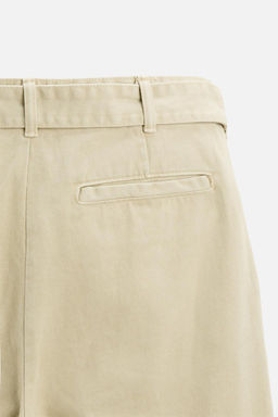 STRAIGHT-LEG TROUSERS WITH BELT - Zara фото 8