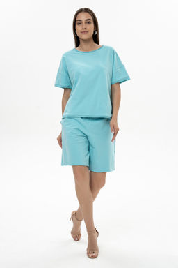 футболка хлопок с лайкрой - Solo mio фото 3