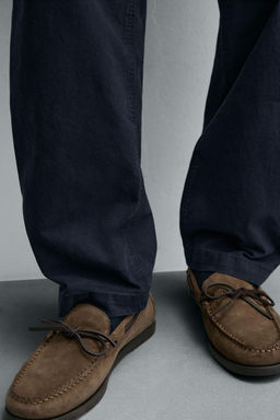 CASUAL LEATHER LOAFERS - Zara фото 7