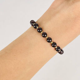 Браслет регулируемый из Граната от 16 см