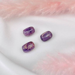 Бусины для украшений из Чароита (3 шт)