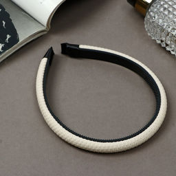 Цена за 2 шт. Ободок для волос «Молли», текстура, 1.2 см, МИКС