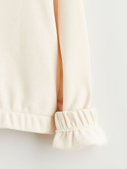 Kap??onlu Kuromi Bask?l? K?z ?ocuk Sweatshirt