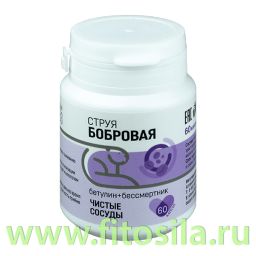 Натурведъ №33 Чистые сосуды Бетулин + бессмертник (60 кап.*0,5 гр.) марка "Алтаведъ
