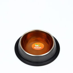 Миска с нескользящим основанием, 225 мл, античное серебро/бронза - Пижон фото 2