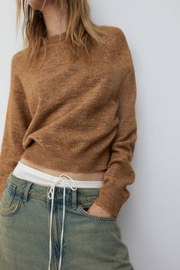 Jersey corto en punto fino - H&m фото 2