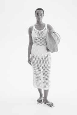 Vestido efecto crochet - H&m фото 2