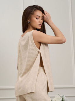 Жилет J.597 бежевый