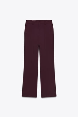 STRAIGHT-LEG SEAM TROUSERS - Zara фото 5