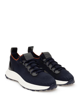 Lacivert Eva Taban Sneaker Ayakkab_