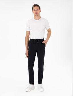 Ekru %100 Pamuk Slim Fit Bisiklet Yaka Basic Ti__rt - Pierre cardin фото 4
