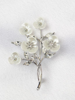 Брошь Цветок / 5389S /уп 12/