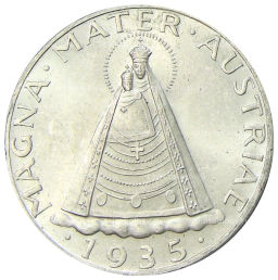 5 шиллингов 1935 года Австрия