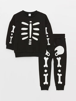 Bisiklet Yaka Erkek Bebek Sweatshirt ve E?ofman Alt 2li - Waikiki фото 2