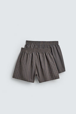 2-PACK OF COMBINED POPLIN BOXERS - Zara фото 5
