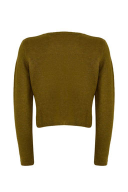 TRENDYOLMILLA Siyah Crop Yumusak Dokulu Bluz-H?rka Triko Tak?m TWOAW21HI0107 фото 21