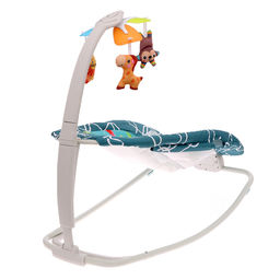 Музыкальная кресло-качалка для новорожденных, цвет бирюзовый - Simaland фото 3