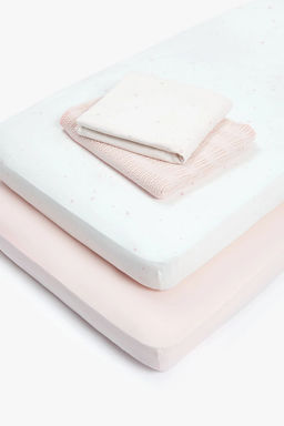 Mothercare / Комплект: плед 2 шт, простыня 2 шт