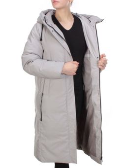 2233 BEIGE Пальто женское зимнее AKIDSEFRS (200 гр. холлофайбера) - Fashion фото 6