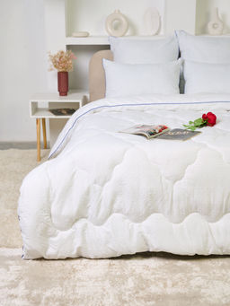 Одеяло БАБЛ облегченное 150г/м2 лебяжий пух - Гармония уюта фото 12