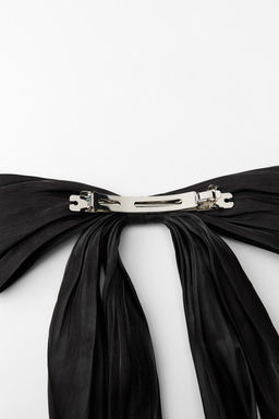 SATIN BOW HAIR CLIP - Zara фото 6