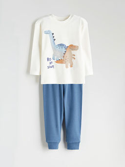 Bisiklet Yaka Erkek Bebek Pijama Tak?m?
