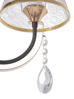 Люстра NH5269/5, 5х60Вт, E27, цвет кофе/золото