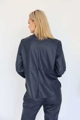 Рубашка из экокожи - Looklikecat фото 3