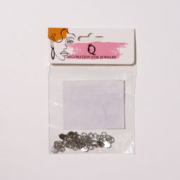 Замок карабин «Сердечко», 3 шт. с удлинителем 5.8 см 1.1×0.4 см, цвет серебро