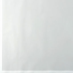 Плёнка для цветов матовая упаковочная «Кайма» белая 0.5×9 м