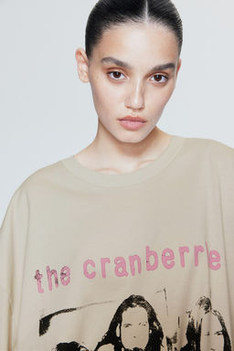 Camiseta oversize con motivo estampado - H&m фото 2