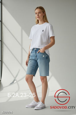 Футболка женская из хлопка