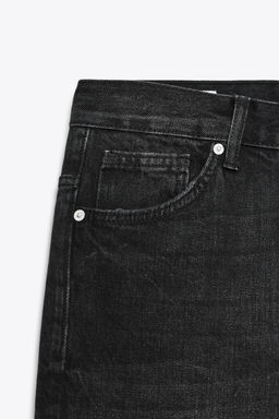 TRF STRAIGHT LOW-RISE JEANS - Zara фото 11