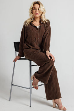 Блузка женская 4515/55/Коричневый