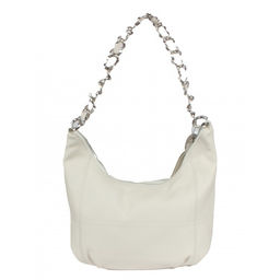 Сумка женская натуральная кожа GU 163-8559, 1отд+карм/пер, плечевой ремень, молочный SALE 264284 - Adelia фото 7