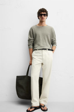 100% LINEN SWEATER - Zara фото 14