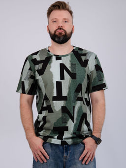 Футболка "ФМ-59" зелёная, трикотаж