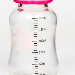 Бутылочка для кормления M&B «Зайка Полли», классическое горло, средний поток, от 3 мес., 150 мл., стеклянная