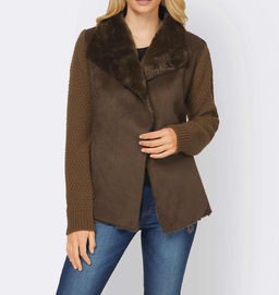 Кардиган, коричневый - Ashley brooke фото 3