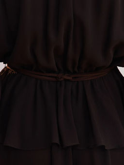 Платье мини с поясом / Zarina  фото 7