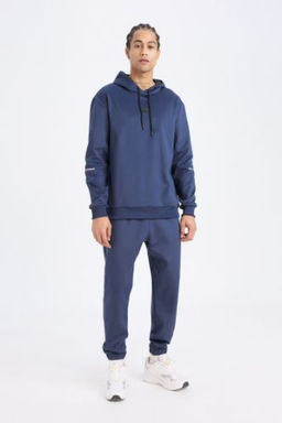 DeFactoFit Sporcu Jogger Esofman Alt? Standart Fit Basic Duz Cepli Beli Pacas? Lastikli