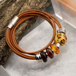 Браслет из муранского стекла